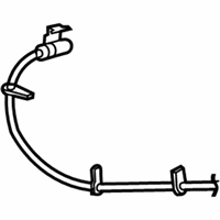 OEM 2004 Lincoln Navigator Brake Hose - 6L1Z-2078-AA