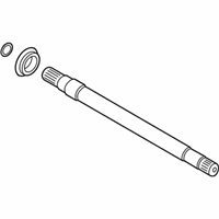 OEM Ford Ranger Axle Shaft - KB3Z-4B410-A