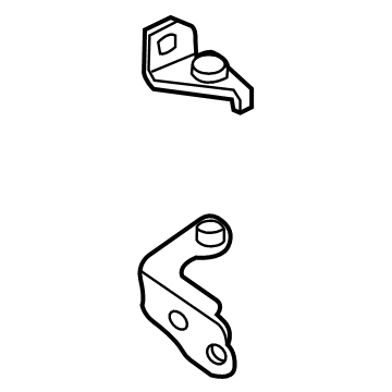 OEM 2020 Ford Transit Connect Lower Hinge - CJ5Z-7822811-B