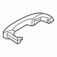 OEM 2022 Ford Police Interceptor Utility Handle, Outside - LB5Z-7822404-AA