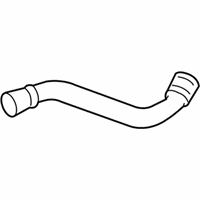 OEM 2015 BMW X3 Radiator Coolant Hose - 17-12-8-571-613