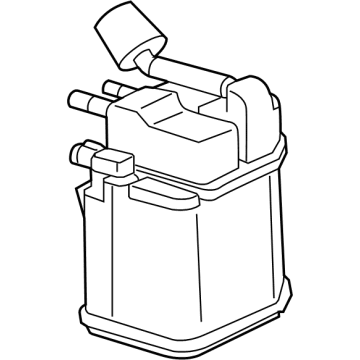 OEM 2021 Chevrolet Trax Vapor Canister - 42763670