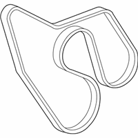 OEM 1994 Chevrolet G10 Fan Belt - 12576753