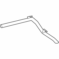 OEM 2008 Dodge Sprinter 3500 Exhaust Tail Pipe - 68012018AA
