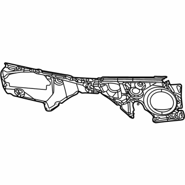 OEM Jeep Grand Cherokee L SILENCER-Dash Panel - 68360742AB