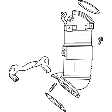 OEM 2022 Cadillac CT5 Converter - 12718564