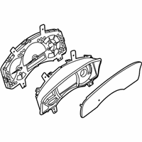 OEM Nissan Titan Instrument Cluster - 24810-ZR65B