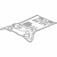 OEM Acura RDX Floor, Rear - 65511-TJB-A00ZZ