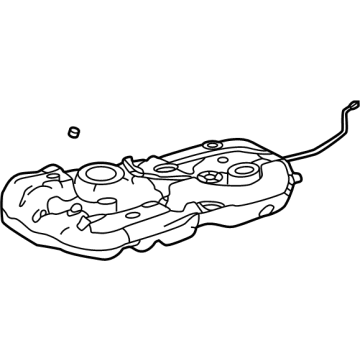 OEM 2022 Toyota Highlander Fuel Tank - 77001-0E160