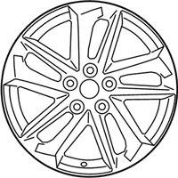 OEM 2019 Lexus RC300 Wheel, Disc - 42611-24730