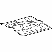 OEM 2022 Lexus GX460 Pan, Front Floor - 58111-35431