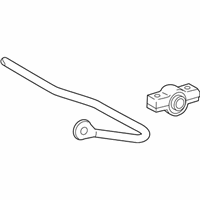 OEM 2011 Lexus IS350 Bar Sub-Assy, Rear Stabilizer - 48805-53010