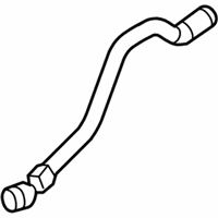 OEM 2014 BMW ActiveHybrid 3 Engine Coolant Hose - 17-12-7-648-644