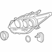 OEM 2012 Toyota Prius V Composite Assembly - 81145-47310