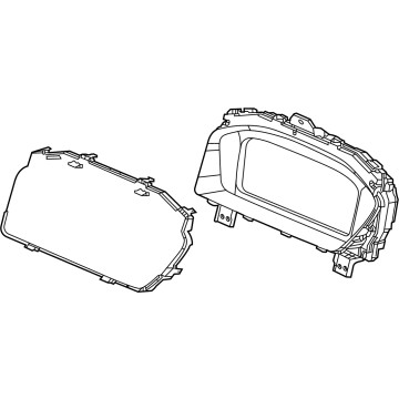 OEM 2022 Honda Civic METER, COMBINATION - 78100-T21-A23