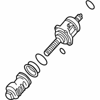 OEM 1987 Nissan D21 Gear Sub ASY Power Steering - 49210-11G10