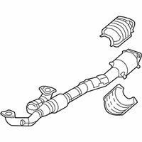 OEM 2019 Acura MDX Converter Assembly - 18150-5WS-A50