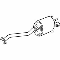 OEM Acura MDX Muffler, Driver Side Exhaust - 18305-TYT-A01