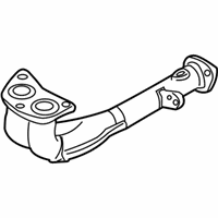 OEM 1995 Acura Integra Pipe A, Exhaust - 18210-ST7-A63