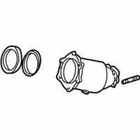 OEM 1999 Infiniti QX4 Three Way Catalytic Converter - B08A0-0W000