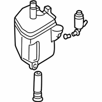 OEM 1999 Infiniti I30 Windshield Washer Tank Assembly - 28910-40U00