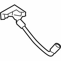 OEM 2014 Kia Cadenza Rear Wheel Hose Right - 587383R700