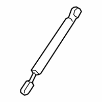 OEM 2021 BMW 745e xDrive Gas-Filled Strut, Engine-Compartment Lid - 51-23-7-347-402