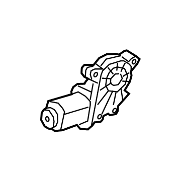 OEM 2022 Hyundai Ioniq 5 MOTOR ASSY-POWER WDO REG RR, RH - 83460-GI000