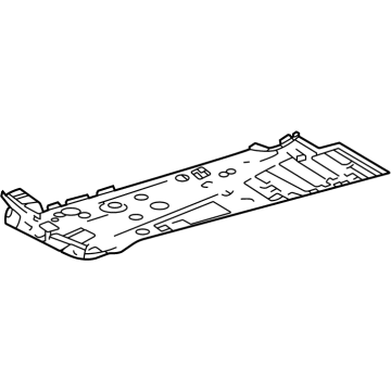 OEM Toyota RAV4 Prime Front Floor Pan - 58111-0R050