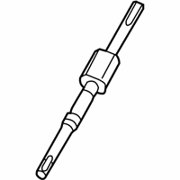 OEM Infiniti FX35 Shaft Assy-Steering Column, Lower - 48822-CG80A