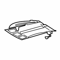 OEM 2017 Kia Optima Heater-Front Seat Cushion - 88195D5010
