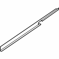 OEM 2020 BMW X4 SHAFT COVER REAR DOOR LEFT - 51-35-7-433-107