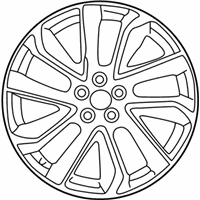 OEM 2019 Toyota Corolla Wheel, Alloy - 42611-12E10