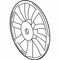 OEM 2014 Toyota Prius V Fan Blade - 16361-37020