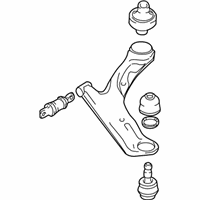 OEM 2003 Hyundai Santa Fe Arm Complete-Lower, LH - 54501-26000