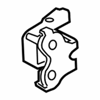 OEM 2010 Lexus LX570 Hinge Assy, Rear Door, Upper RH - 68750-60080
