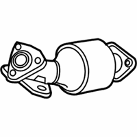 OEM 2015 Acura ILX Exhaust Converter - 18150-R1B-A00