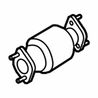 OEM 2010 Hyundai Genesis Coupe Catalytic Converter Assembly, Left - 28950-3CZG0