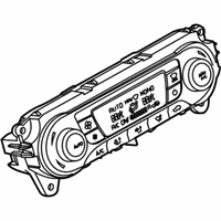 OEM 2016 Ford Focus Dash Control Unit - F1EZ-19980-T