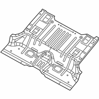 OEM 2022 Jeep Wrangler Floor - 68375212AE