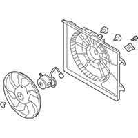 OEM 2008 Hyundai Elantra Blower Assembly - 25380-2H150