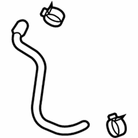 OEM Hyundai Elantra Hose Assembly-Water - 25450-F3360