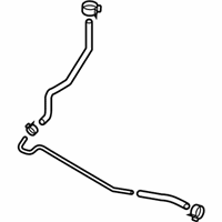 OEM Hyundai Hose & Clamp Assembly - 25450-F3300