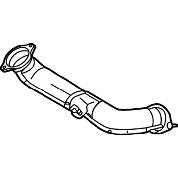 OEM 2021 BMW M4 INTERMEDIATE PIPE - 18-32-8-468-990