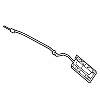 OEM 2020 Jeep Grand Cherokee Cable-Inside Handle To Latch - 68079301AB