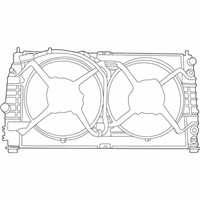 OEM Dodge Intrepid SHROUD-Fan - 4758294AB