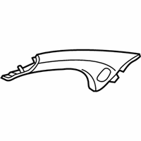OEM Pontiac Molding Asm, Windshield Side Garnish *Black - 96860675