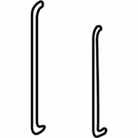OEM 2010 Pontiac G3 Washer Hose - 96345342