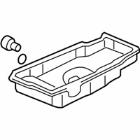 OEM 2009 Buick Lucerne Oil Pan - 12603135