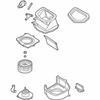 OEM 1998 Infiniti QX4 Blower Assy-Front - 27200-5W60A